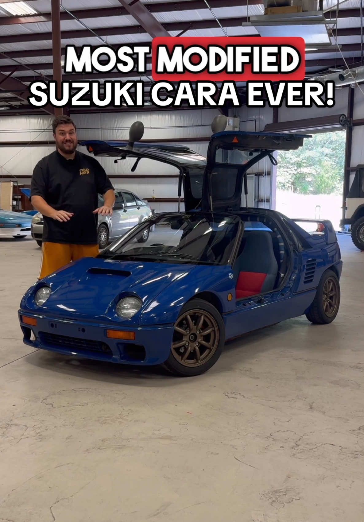 Suzuki Cara - Most *MODIFIED* Kei Car??? #Suzuki #Cara #SuzukiCara #Autozam #AZ1 #KeiCar #Kei #JDM #RHD #Japan #Japanese #FYP #Car #Cars #Cartok #TikTokAutoCampaign 