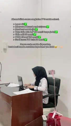 Demi masa depan yg cerah, aku rela merasakan lelah✨💐🔥🫶🏻 #ppgdaljab #ppgperiode2  #ppg2025 