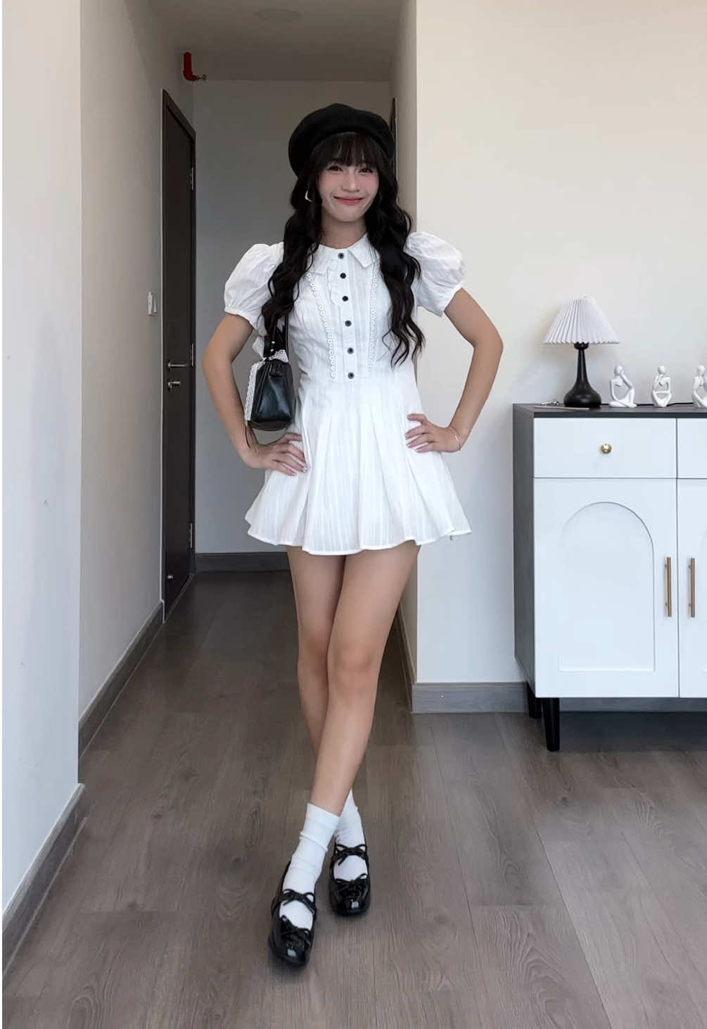 + 1 em giày búp bê đế độn vừa hack chiều cao, vừa cân được cả tủ đồ của mấy bà @Cửa hàng wood shoes #OOTD #viral #2chijbell 