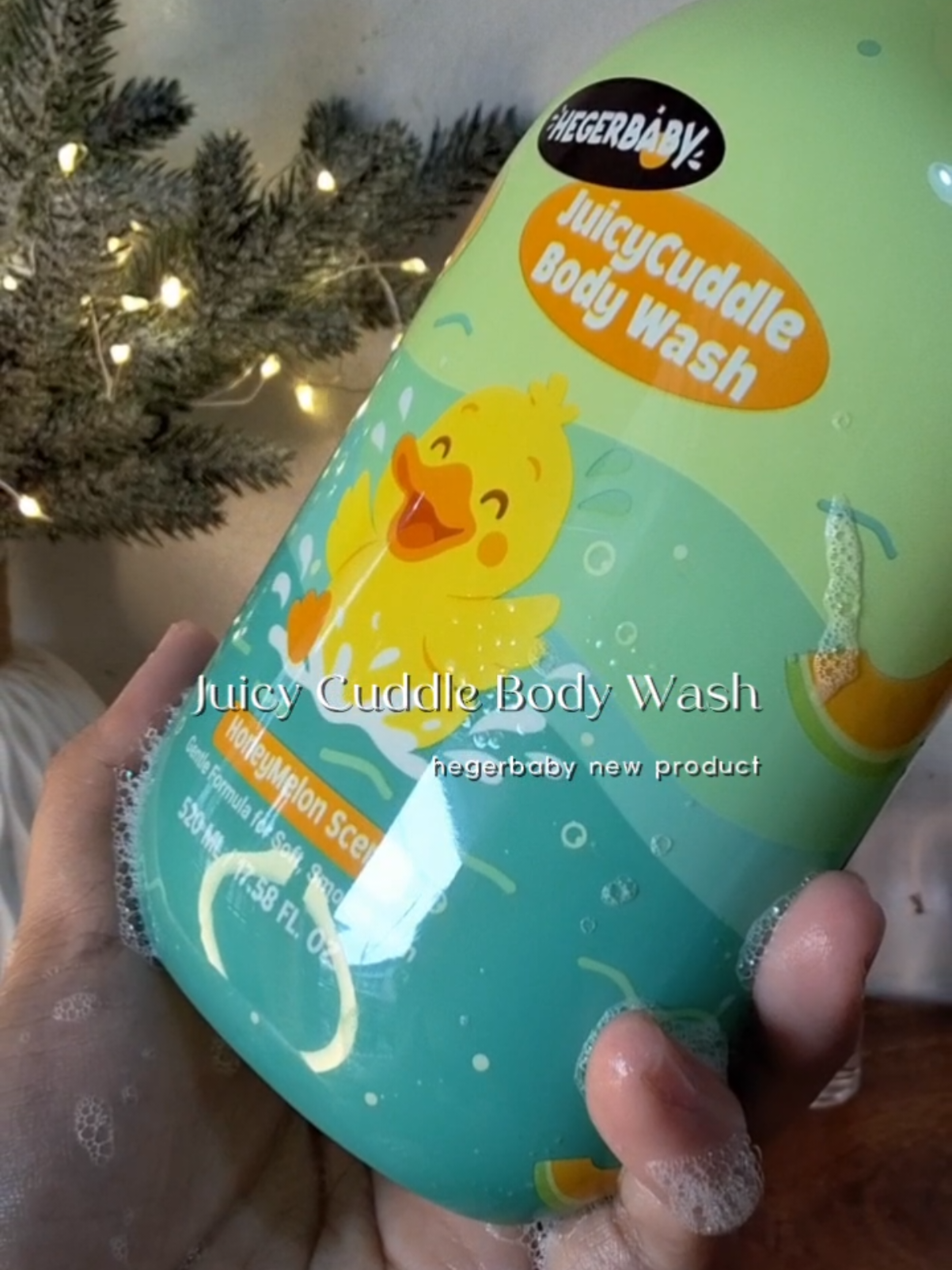 The New Hegerbaby Juicy Cuddle Body Wash ✨️ #hegerbabybodywash #babybodywash #hegerbaby 