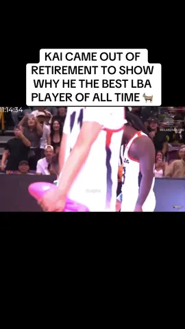 KAI CAME OUT OF RETIREMENT TO SHOW WHY HE THE BEST LBA PLAYER OF ALL TIME 🐐 #footballmemes #footballedit #sportstiktok #basketballtiktok 