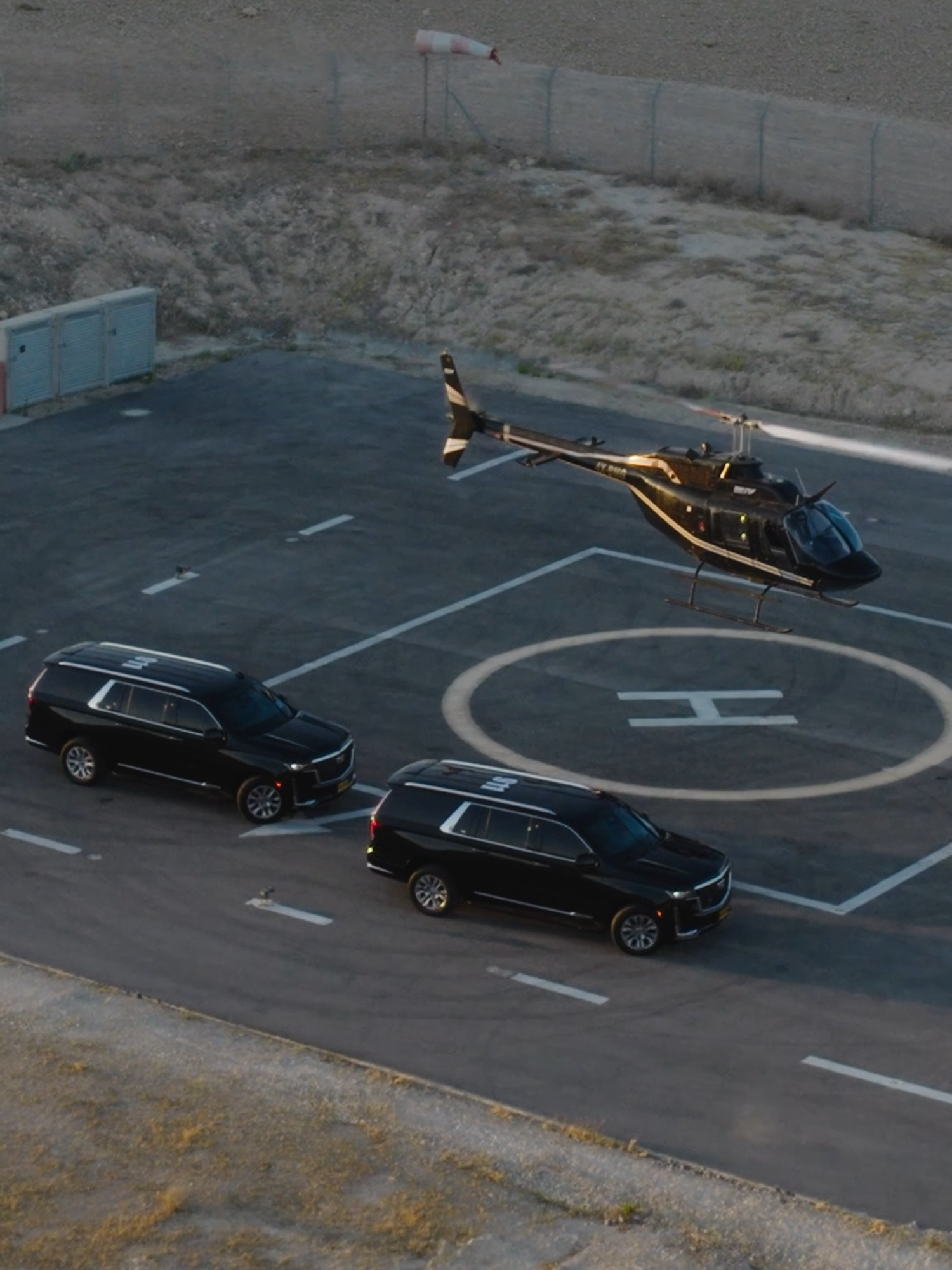 🛡️🚁 #911vip #bulletproof #escalade #israel #luxury #helicopter