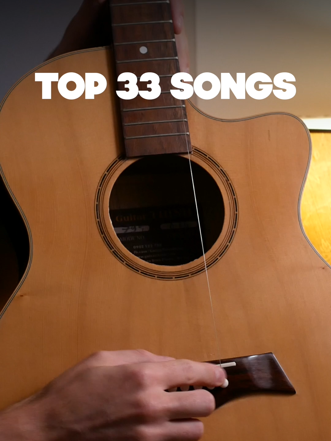 TOP 33 Easy songs for beginners #guitarforbeginners #guitartutorials #LearnOnTikTok #guitartabs