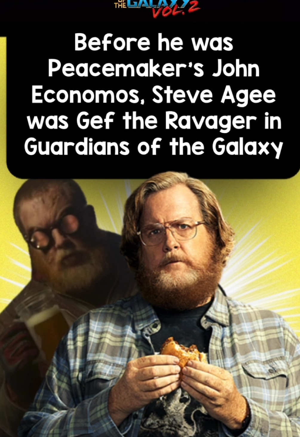 I’m Gef! #peacemaker #jamesgunn #guardiansofthegalaxy #marvel #dccomics