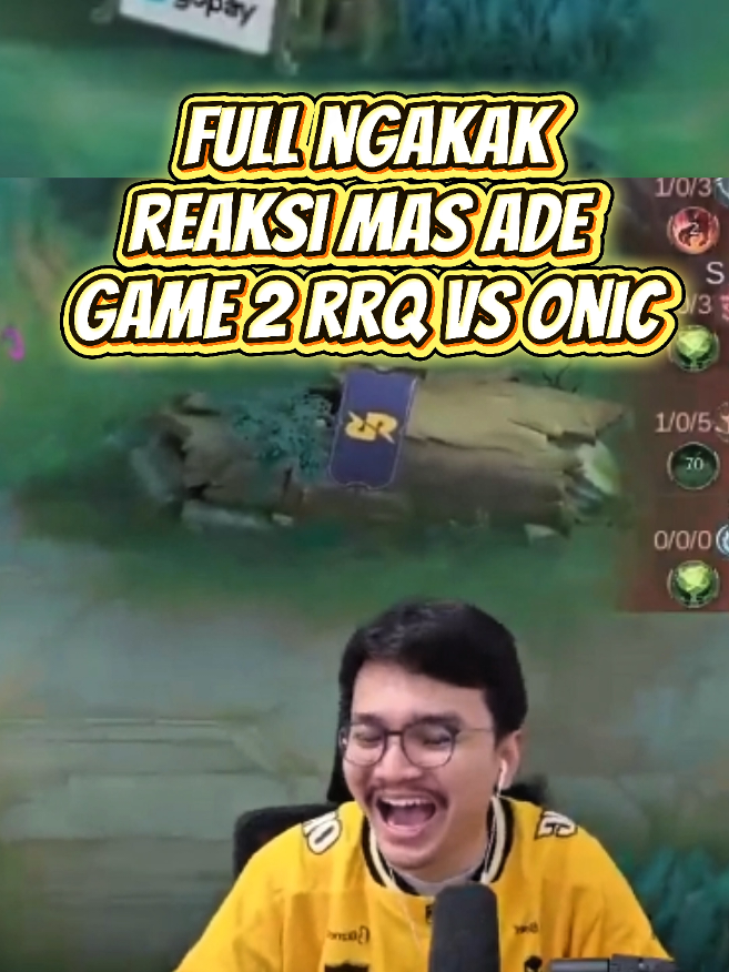 onic masih terlalu kuat #rrqhoshi #onicesport  #mobilelegends #mplindonesia #fyp