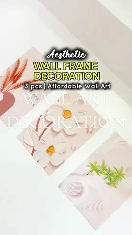 Lakas makashala ng wall hindi na plain at boring dahil sa wall frame decoration nato #walldecoration #walldecor #aesthetic #wallart 