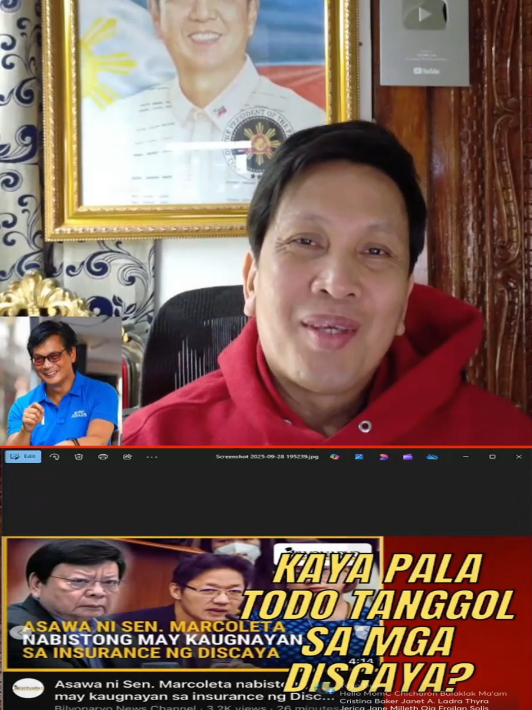 #Rewind Nabuking ang koneksyon ng asawa ni Sen Rodante Marcoleta sa mga Discaya #tapwan #bongbongmarcos #lizamarcos #martinromualdez #benhurabalos #giboteodoro #sonnyangara #vicosotto #sandromarcos #antoniotrillanes #jvejercito #nicolastorreIII
