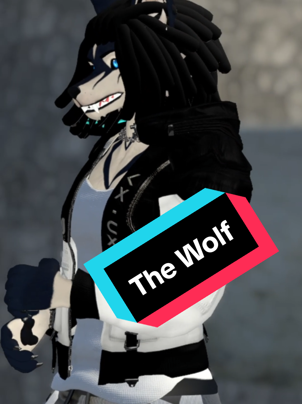The Wolf #wolf #vrchat #aimusic #lipsync #fullbodytracking 