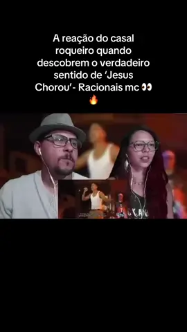 O que vocês acham dessa reação ? Concordam com eles ?#brasil #reaction #casal #rock #racionais 