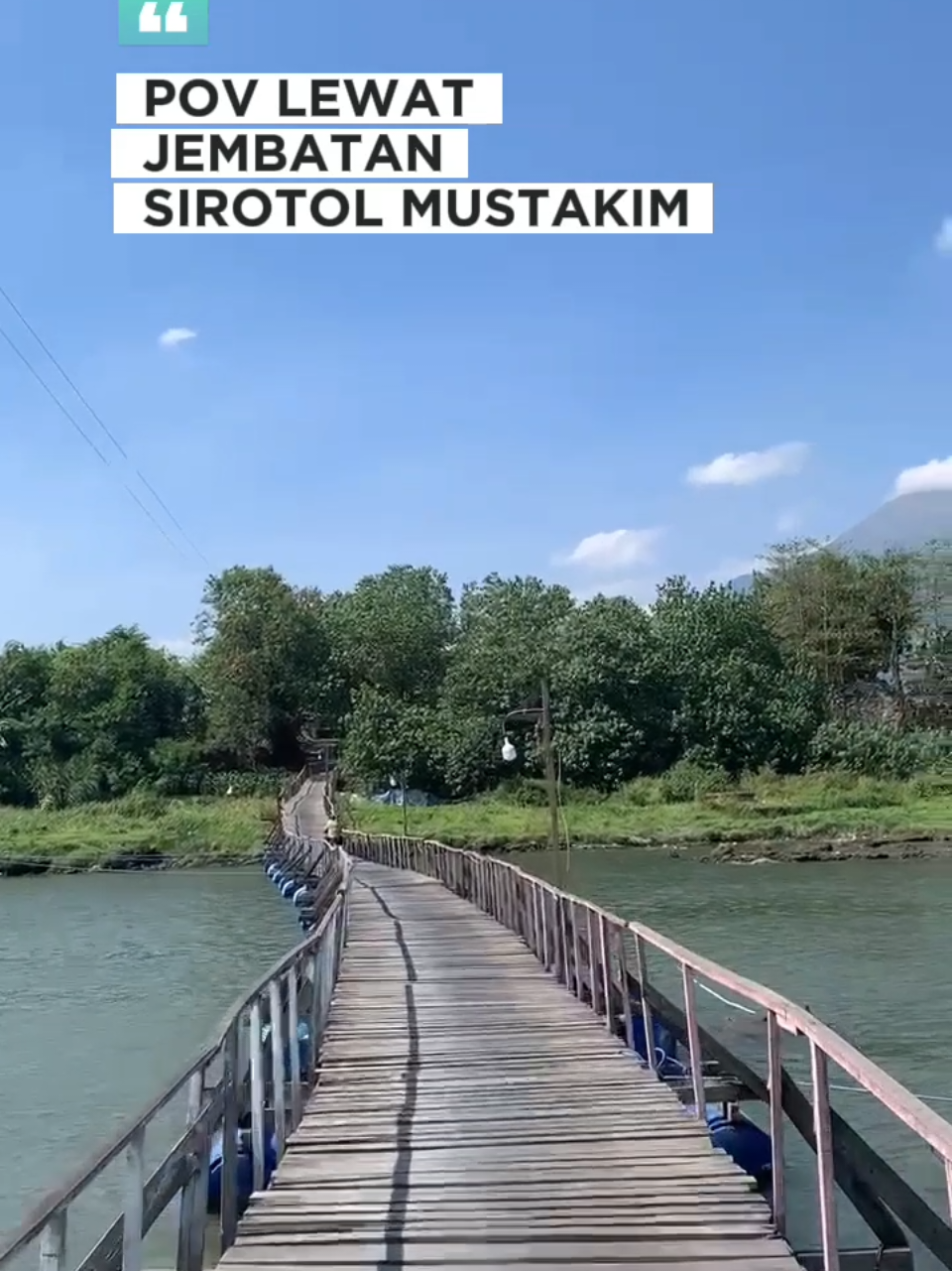 Nyobak jembatan paling syahdu sak sidoarjo jarene wong