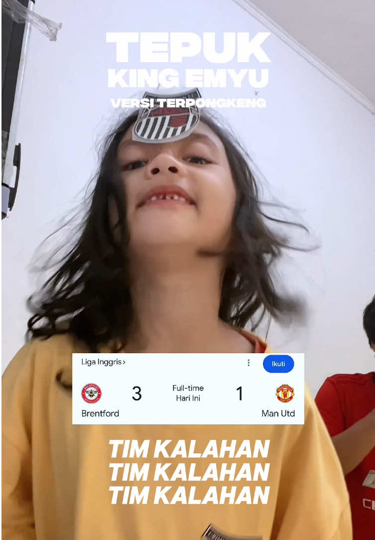 Besok berangkat sekolah jalan kaki ya nak! | tag fans emyu! #kingemyu #manutd 