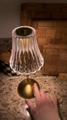 These are so perfect for a small space OBSESSED #homefinds #kitchengadgets #cordlesslamp #homedecor #homedecorideas 