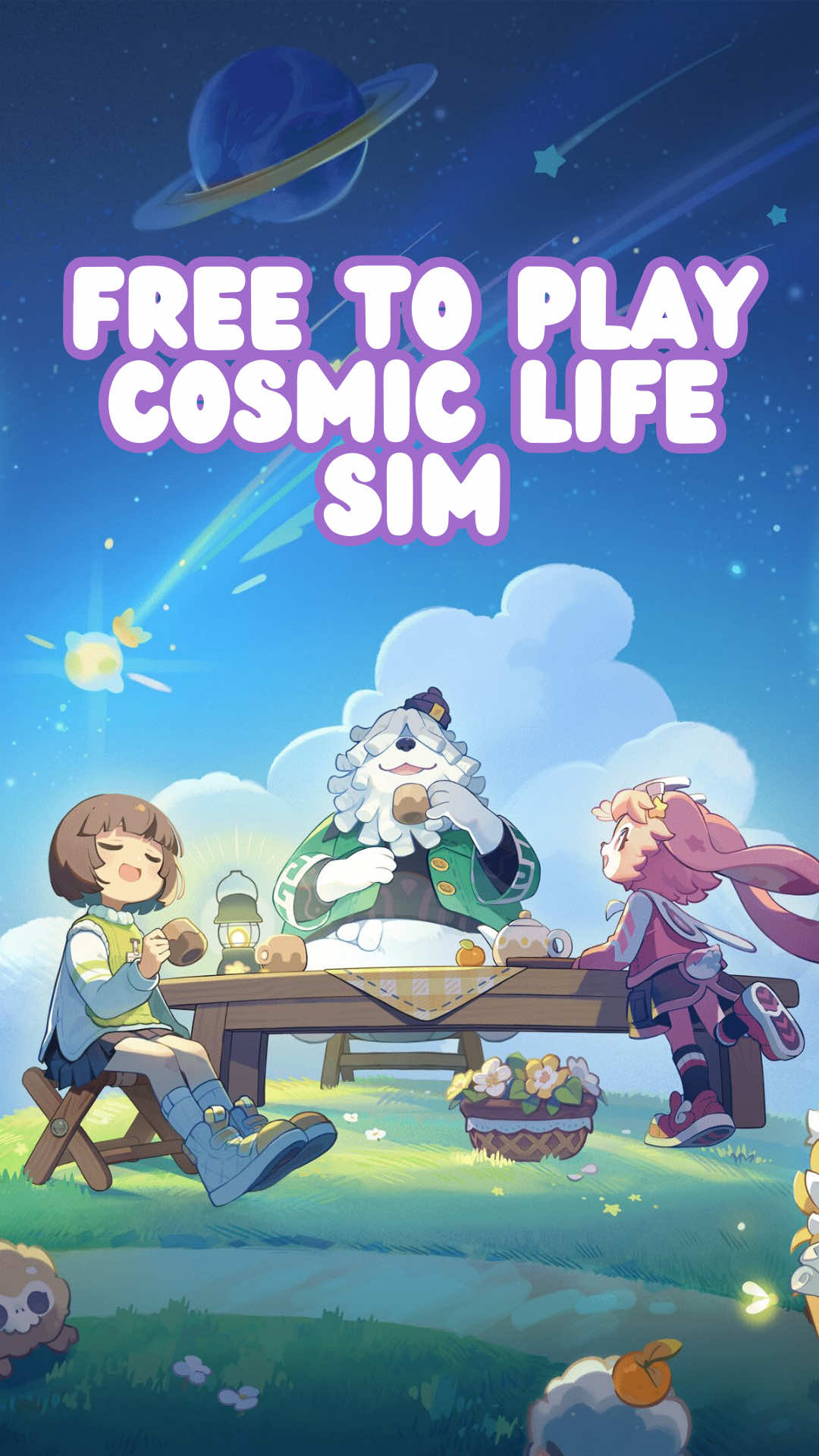 🌟Free Life Sim🌟 Petit Planet is an upcoming free-to-play life sim that promises all your favourite life sim elements like farming, fishing, and decorating, but with a magical cosmos of planets to explore and you can visit your friends and explore their worlds too or meet up in the Bazaar!  This free cozy game is being made by the team behind Genshin Impact, Honkai: Star Rail and the upcoming Honkai:  Nexus Anima, so I hope it's good!!  This video was kindly sponsored by HoYoverse 💛 #cozygames #cozygaming #LifeSim #LifeSimulation #PetitPlanet 
