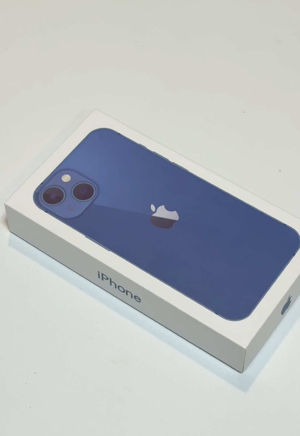 iPhone 13 Blue 🪼 #iphone #iphone13 #unboxing #fyppppppppppppppppppppppp 