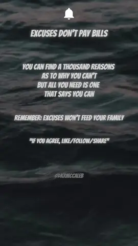 Excuses or Progress#life #community #mindset #accountability #growth 