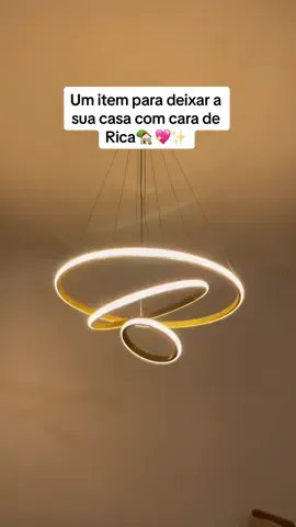 Lustre para deixar a sua casa mais linda e aconchegante com 3 cores 🏡 #lustre #lustredeteto #lustresaladejantar #lustres #casadericaversaoshopee 