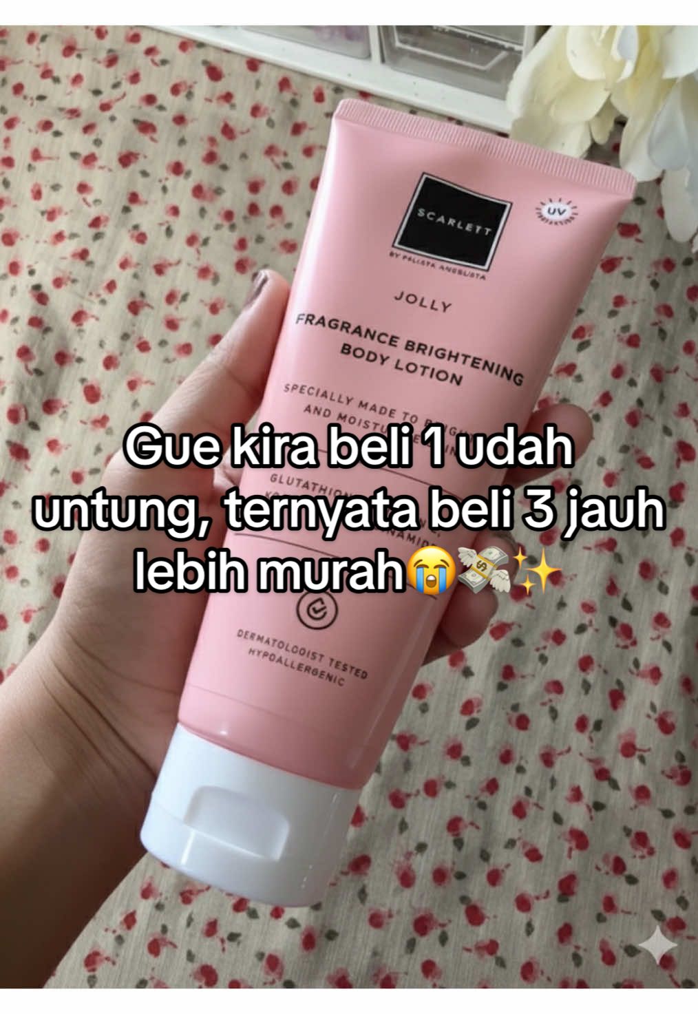 #bodylotionscarlett #bodylotionviral #brighteningbodylotion #racuntiktok #foryoupage 