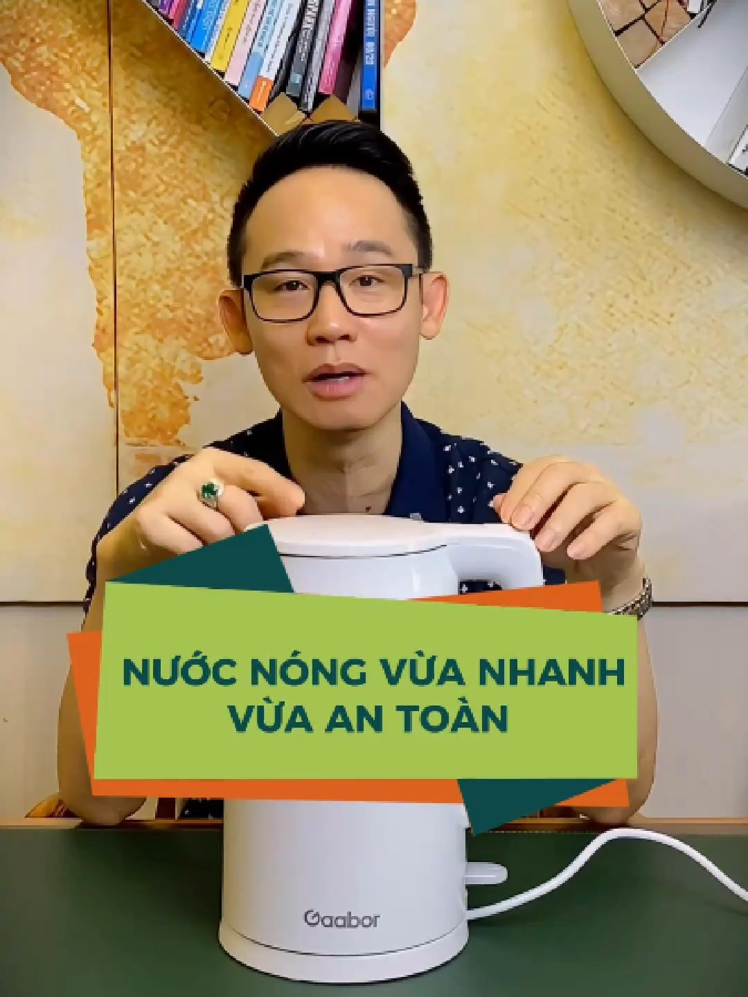 Trời mưa mà cần nước nóng vừa nhanh, vừa an toàn, đây là bình đun siêu tốc lý tưởng dành cho bạn #ktshalam #ktshalamreview #hsbmall #hsbkocmaster #gaboor