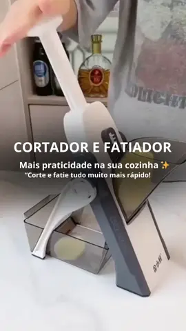 “🥕🥔 Transforme sua rotina na cozinha! Com o Cortador e Fatiador Mondoline Multiuso você fatia, corta e rala legumes em segundos — são 5 funções em um só utensílio. Alta qualidade e muito mais praticidade no seu dia a dia 🏡✨”#FacilidadeNaCozinha #AchadinhosShopee #CasaPrática  #cortador #fatiador 