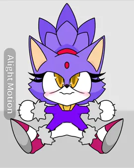 WASH MY BELLY ✨ ☆ ☆ ☆ ☆ #blaze #blazethecat #cutecat #classicblaze #classicsonic 