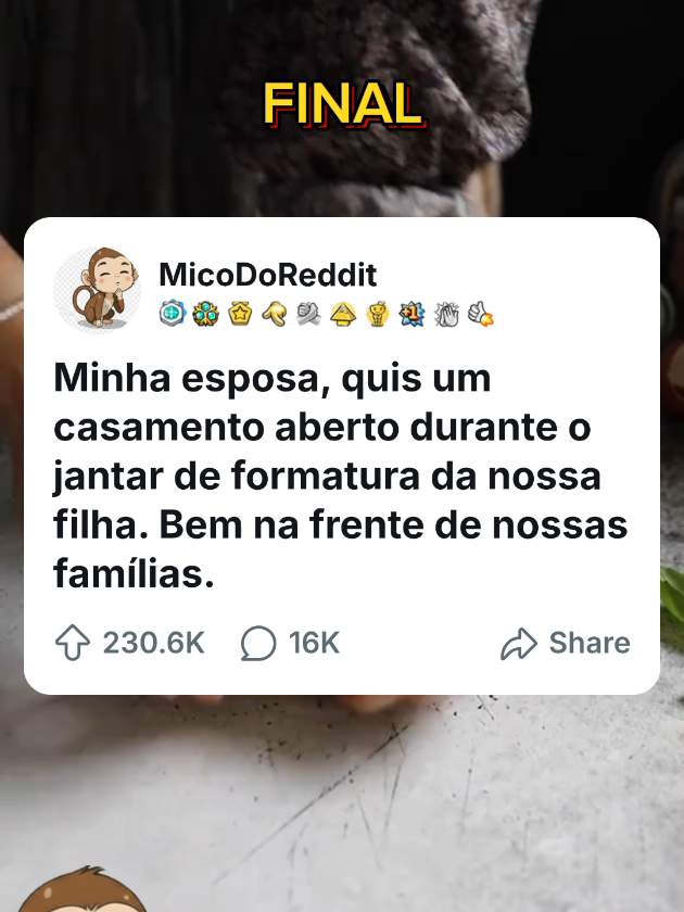 Final | Minha esposa quis um casamento aberto... #micodoreddit #historiasdoreddit #relato #contos #casamento 
