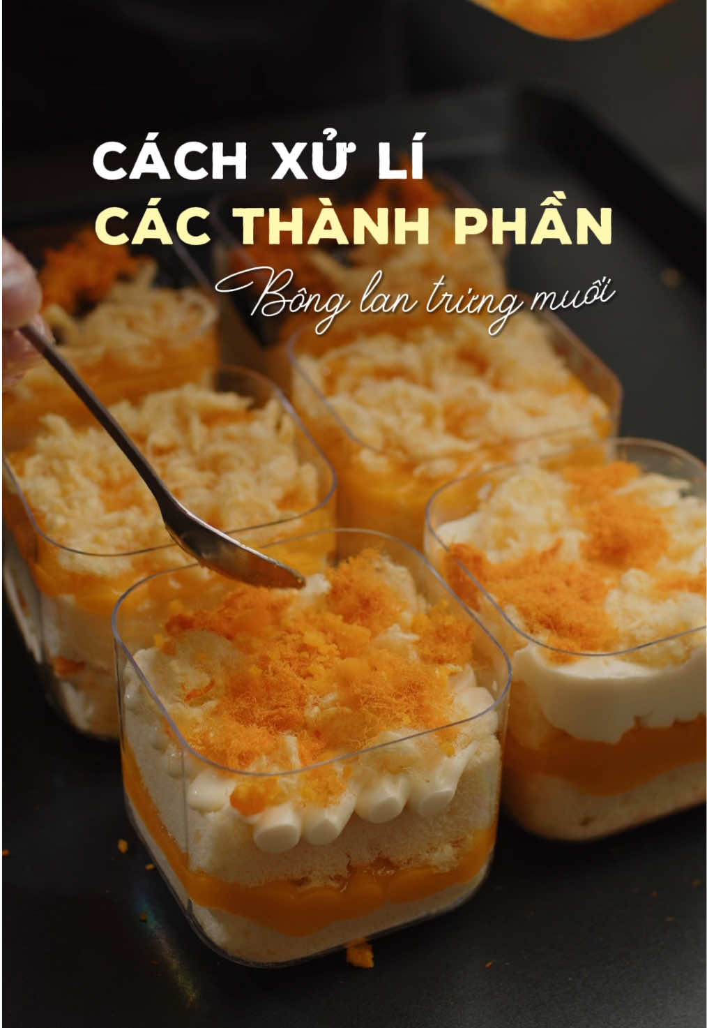 Làm sao để bông lan trứng muối luôn ngon #SavouryDays #Happie #bonglantrungmuoi 