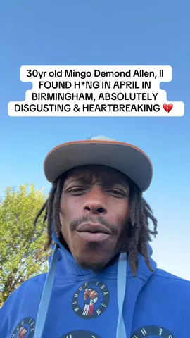 30yr old Mingo Demond Allen, ll found h*ng in #ALABAMA #HEARTBREAKING #SMH #WEAREHUMAN #fyp 