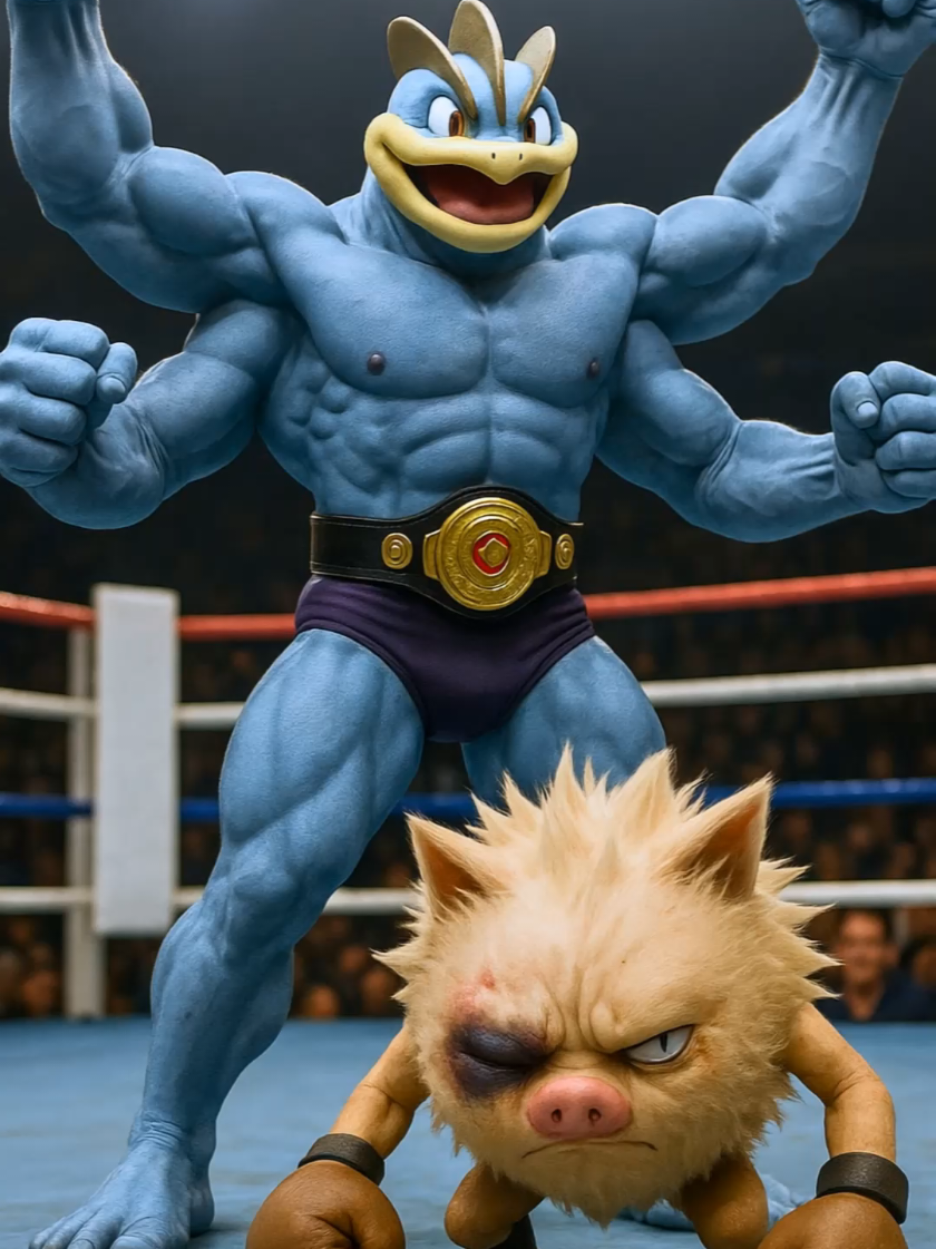 Primeape's Revenge 💪⚡️ The Rise of Annihilape 👻🔥 #PokemonIRL #Primeape #RevengeArc #Gymbro #Animefyp 