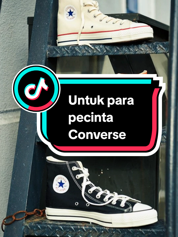 Buat nambah koleksi kalian di rak sepatu  #streetmateid #converseallstar #converse 