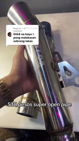 Replying to @ᴬʲ3 ᴼᶠᶠⁱᶜⁱᵃᴸ si boss na mismo nag sabi #gt68 #GT68 #superopen #superopenpipe 