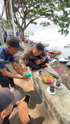 Nongko goreng + Kopi+ Telaga Ngebel