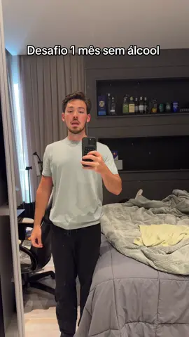 Mentira jamais faria 1 mês sem álcool!!!! KKKK