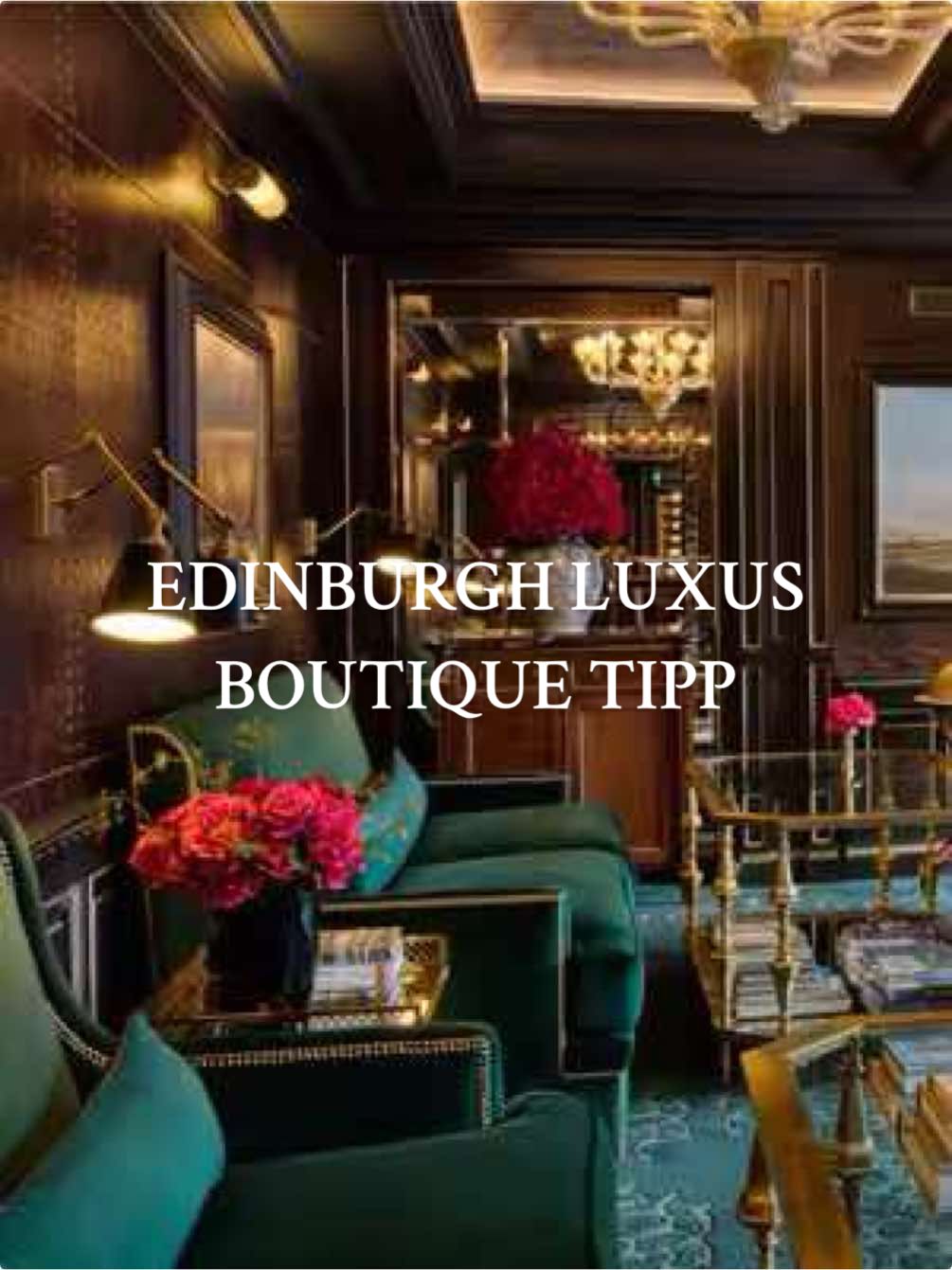 Winter in Edinburgh never sounded so good! 😍 (hab das natürlich selbst bezahlt - würde es immer wieder tun 🤗) unbedingt für Januar/Februar buchen! #luxuryhotelsworld #100princesstreethotel #edinburgh 