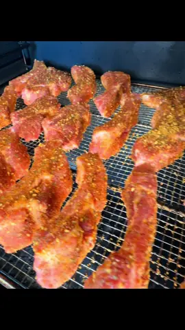 Did some ribs yesterday. This is before I wrapped them #ribs #grill #pelletsmoker #smoker #food