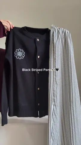 #stripedpants #ootdhijab 