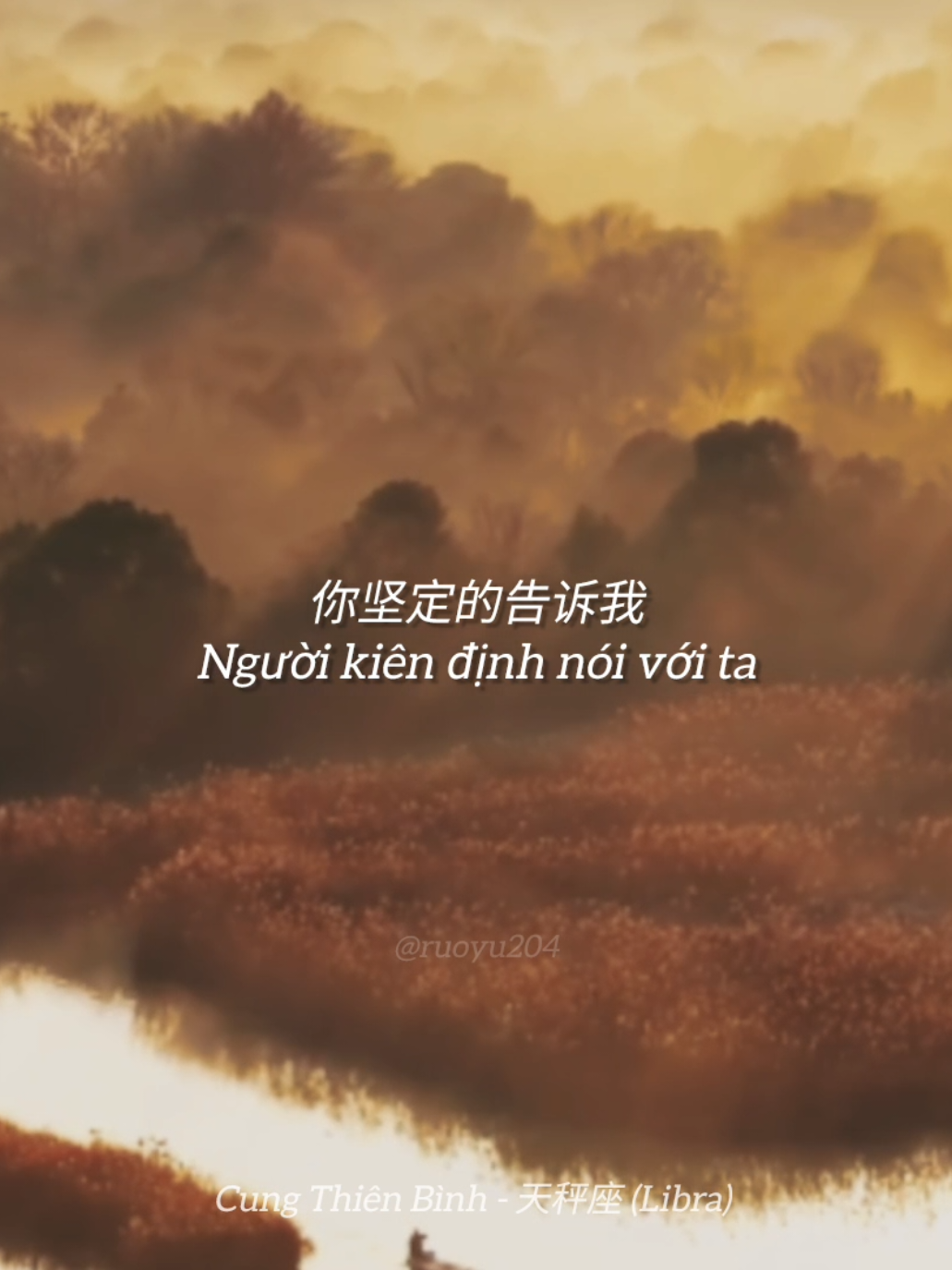 天秤座喜欢偏爱一个人, 也喜欢被坚定的选 择, 如果不是请别选我。 #SongLibra #歌曲天秤座  #trending #ruoyu204 #nhactrung 