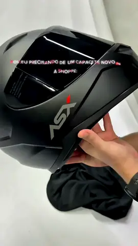 ➡️LINK NA BIO. Capacete Unissex ASX. #capacete #motolove #motoboy #piloto #achadosshopee 