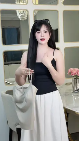 Áo Hai Dây Ngọc Trai #champhanriview #ao2day 