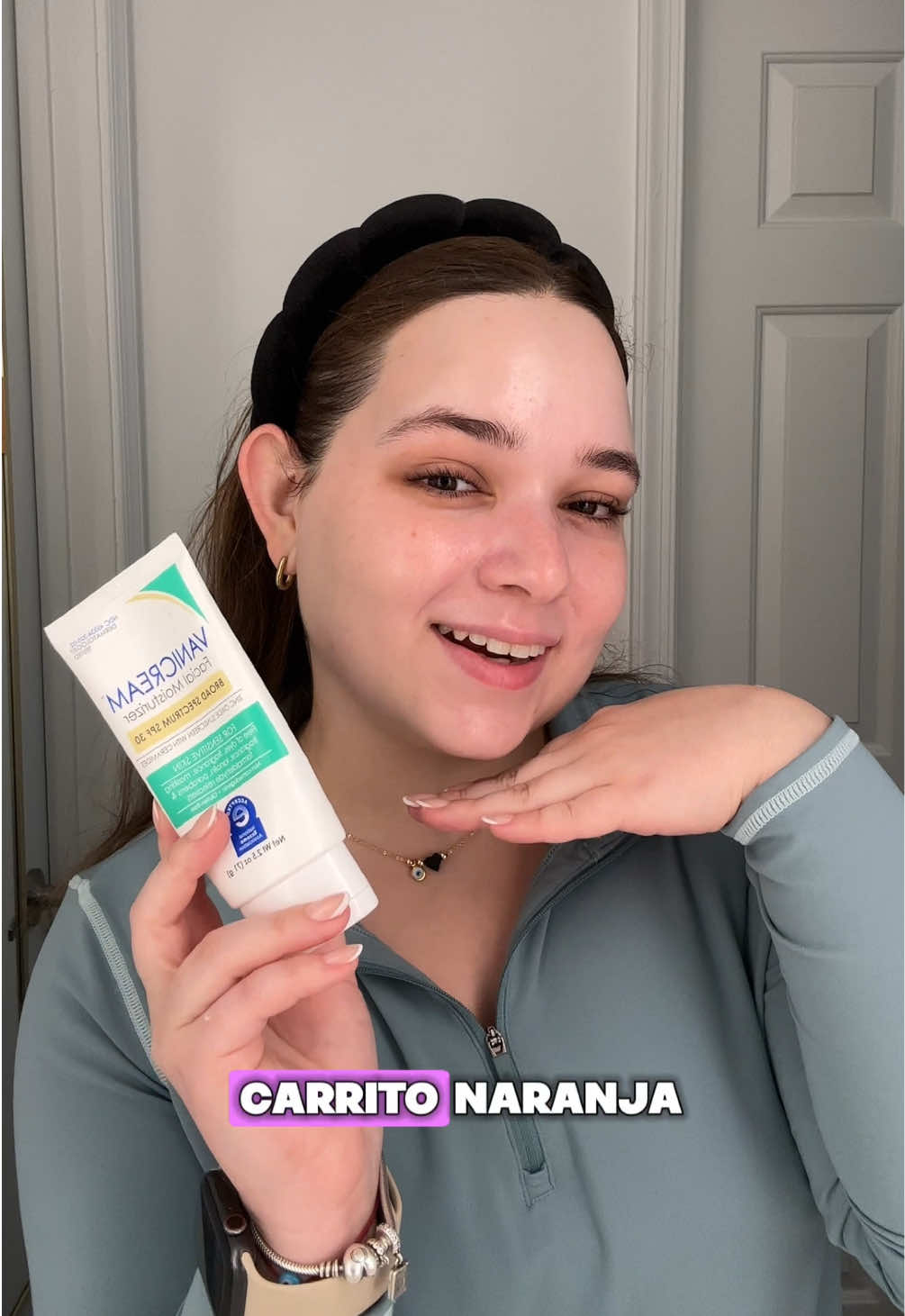 Una de mis cremas favoritas para el diario de @Vanicream™ Sensitive Skin Care  #skincareroutine #glowyskin #morningskincareroutine #spf 