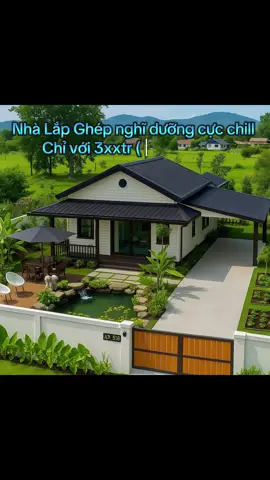 🌿 Mang cả tổ ấm vào cuộc sống – nhanh chóng, tiện lợi, bền lâu!#nhatienche #khangnguyen #nhalapghepgiare #nhalapghep #nhalapghepxuhuong 