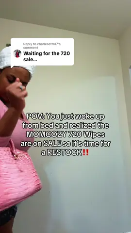Replying to @charlesetta17 Right on time baby for my restock!!!! #momcozy #waterwipes #baby #mom #babywipes 