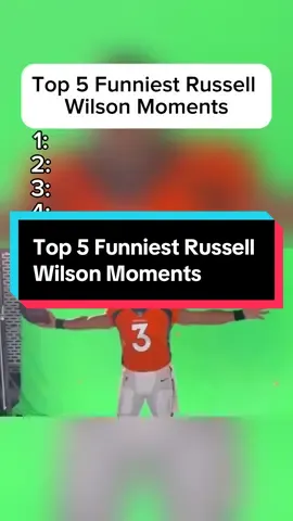 Top 5 Funniest Russell Wilson Moments #fyp #xyzbca #nfl #giants #russellwilson 