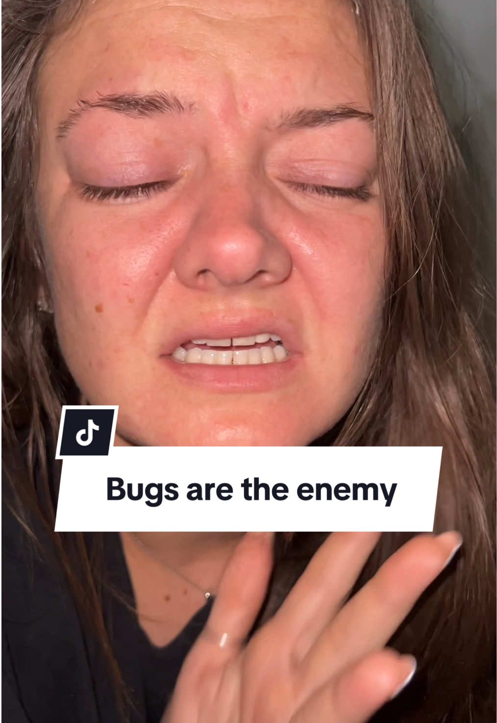 Same exact bug in the same exact place that I made my roommate come and get for me last week 🙄 #ihatebugs 