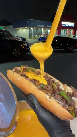 Another day, another cheese slay 🧀🔥 #cheesesteak 