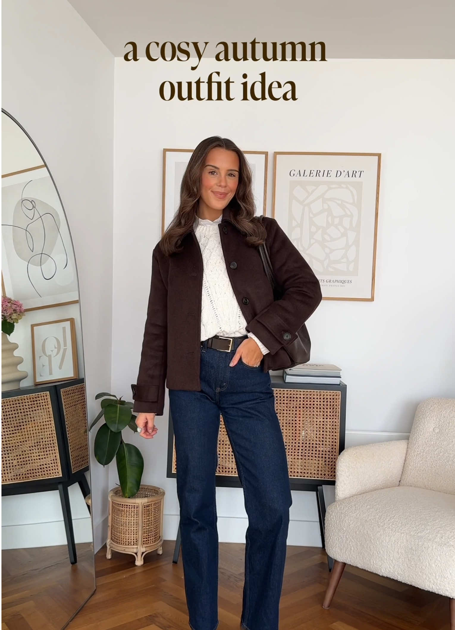 cosy autumn outfit idea 🤎🍂 #styling #autumn #autumnoutfits #outfitinspo #basicstyle 