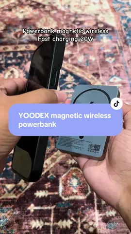 Ada warranti 12 bulan tau #yoodexpowerbank #yoodexwirelesspowerbank #magneticwirelesspowerbank #wirelesspowerbank #yattdon 