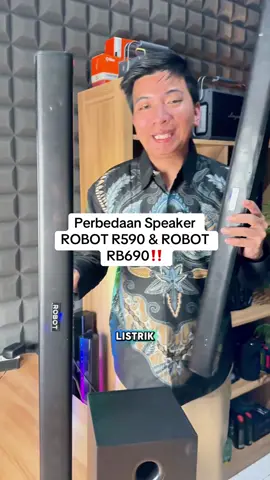 Replying to @Nöe kalian mau Speaker soundbar Portable RB590 atau yang power listrik + subwoofer RB690? Keduanya aku taruh di keranjang kuning‼️ yuk co✅ #speakerbluetooth #speakersoundbar #robotrb590 #robotrb690 