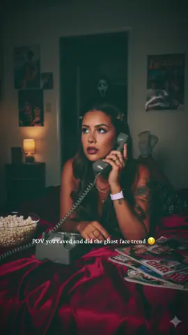 I just had to hop on this trend  #ghostface #horrortok #ai #spooky 