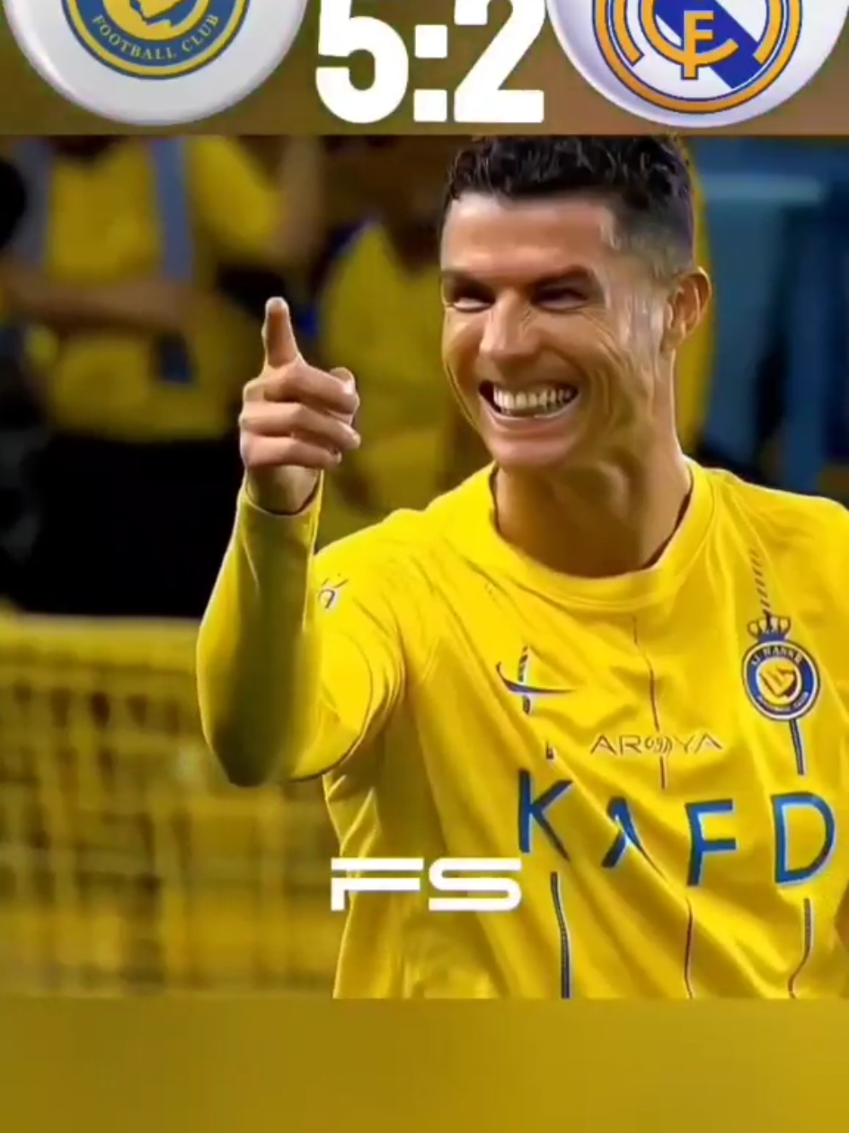 The Day Cristiano Ronaldo showed mbappe and real Madrid vs Al nassr🔥#ronaldo #realmadrid #mbappe #cr7 #football 