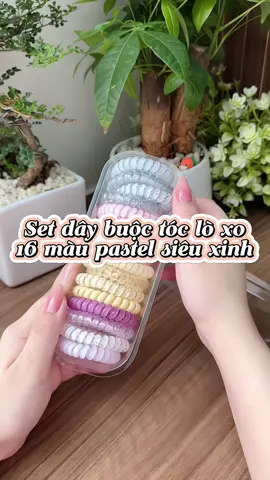 Dây co dãn tốt màu đẹp lắm mấy bà #daycottoc #daycottocxinh #chuncottoc 